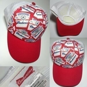 Budwieser Vintage Trucker Style Strap Back…